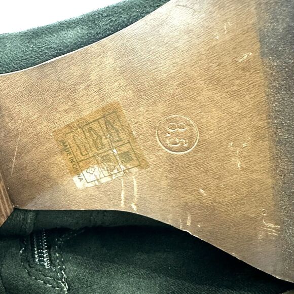 Modern Rush Womens Faux Suede Heel Ankle Booties Sz 8.5 - Picture 10 of 11